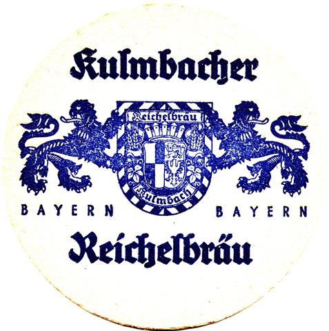 kulmbach ku-by reichel rund 1a (215-bayern bayern-blau) 